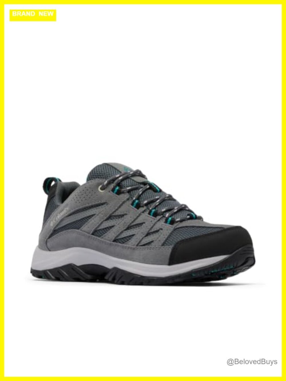 Columbia Crestwood Hiking Boot Suede Leather Mesh All Terrain Traction